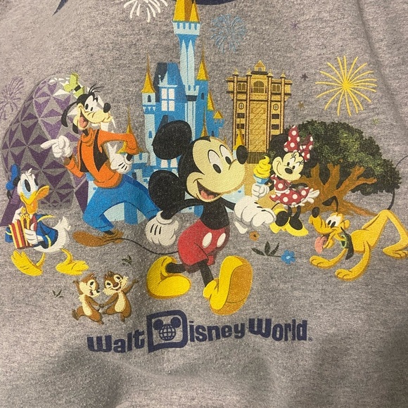 Walt Disney World Womens Size Large Gray Sweatshirt 2019 - Picture 5 of 5